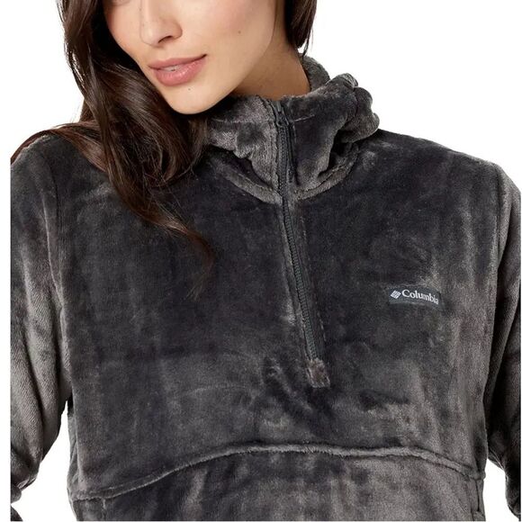 Columbia Fireside Fleece Hoodie Size Medium - Picture 6 of 13